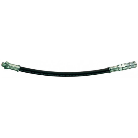 Tuyau métallique D. extérieur 11 mm longueur 0.5 m M10 x 1 noir caoutchouc PRESS