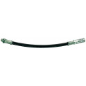 Tuyau métallique D. extérieur 11 mm longueur 0.5 m M10 x 1 noir caoutchouc PRESS