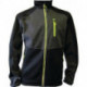 Veste polaire tricotée Taille XXL vert foncé / noir / vert citron TERRAX