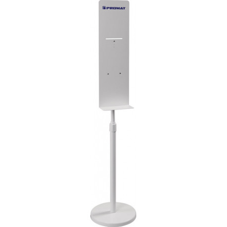 Colonne de distribution hauteur environ 67-150 cm acier blanc