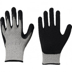 Gants anti-coupures Solidstar 1443 Taille 9 gris/noir EN 388 PSA II 12 PA (Par 12)