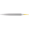 Lime de précision CORINOX® 200 mm 21 x 6 mm demi-rond SH0 PFERD