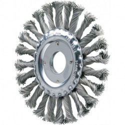 Brosse plate RBG 12512/22.2 CT ST 0.50 D. 125 mm épaisseur de fil 0.5 mm acier 1