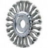 Brosse plate RBG 12512/22.2 CT ST 0.50 D. 125 mm épaisseur de fil 0.5 mm acier 1