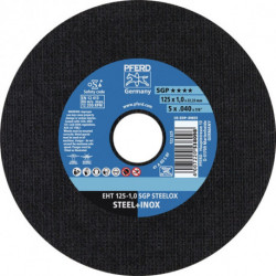 Disque à tronçonner SGP STEELOX D230x1.9 mm droit INOX perçage 22.23 mm PFERD (Par 25)
