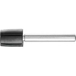 Porte-capuchons abrasifs POLICAP® D13xH17 mm D. de la tige 6 mm cylindrique ZYA