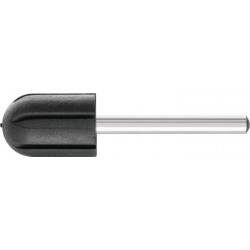 Porte-capuchons abrasifs POLICAP® D13xH17 mm D. de la tige 6 mm rond cylindrique