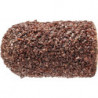 Capuchon abrasif POLICAP® D13xH17 mm granulation 60 WRC rond cylindrique marron (Par 50)