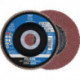 Disque à lamelles POLIFAN A SG STEELOX D. 125 mm granulation A-80 plat INOX cori (Par 10)