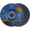 Disque à lamelles POLIFAN Z PSF STEELOX D. 125 mm granulation Z-60 conique INOX (Par 10)