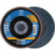 Disque à lamelles POLIFAN Z PSF STEELOX D. 115 mm granulation Z-80 conique INOX (Par 10)