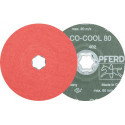 Disque en fibres COMBICLICK CO-COOL D. 125 mm granulation 60 INOX/aluminium grai (Par 25)