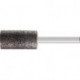 Meule sur tige INOX D25xH32 mm 6 mm corindon supérieur ADW 30 ZY PFERD (Par 10)