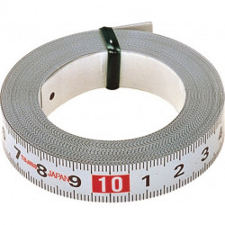 Mètre-ruban longueur 3 m largeur de bande 16 mm mm/cm autocollant TAJIMA