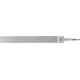 Lime à métal tendre DIN 7261 L. 250 mm coupe transv. 25 x 6 mm coupe 0 PFERD