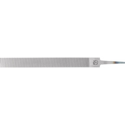 Lime à métal tendre DIN 7261 L. 250 mm coupe transv. 25 x 6 mm coupe 0 PFERD