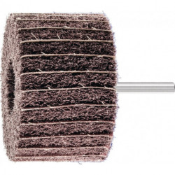 Roue à lamelles POLINOX® PNZ D.80xH50 mm granulation 180 combinaison non-tissé/c