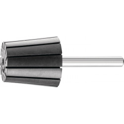 Porte-manchons abrasifs D20xH63 mm conique D. de la tige 6 mm PFERD