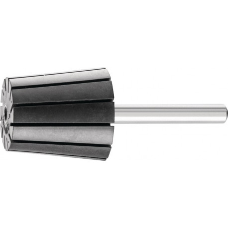 Porte-manchons abrasifs D36xH60 mm conique D. de la tige 6 mm PFERD