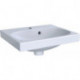 Lave-mains Geberit ACANTO 450x380mm avec trou pour robinetterie avec trop-plein we