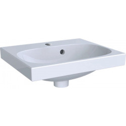 Lave-mains Geberit ACANTO 450x380mm avec trou pour robinetterie avec trop-plein we