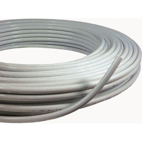 Tuyau composite multitubulaire PE-RT/AL we 16x2mm Rouleaux VPE 200 m (Par 200)