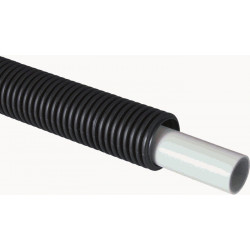 Tube composite multitubo blanc tube de protection noir 20x2.25mm PU 75 m (Par 75)