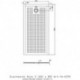 Receveur de douche Hoesch MUNA S avec antidérapant 1600x800x30mm blanc