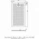 Receveur de douche Hoesch MUNA S avec antidérapant 1600x900x30mm blanc
