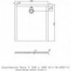 Receveur de douche Hoesch MUNA S 1100x1000x30mm blanc