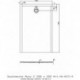 Receveur de douche Hoesch MUNA S 1500x1000x30mm blanc