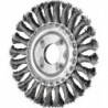 Brosse plate RBG 12512/22.2 ST 0.50 D. 125 mm épaisseur de fil 0.5 mm acier 12 m