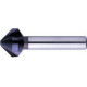 Fraise conique 90°, à chanfreiner et ébavurer, en acier à coupe rapide, DIN 335-C, revêtement TiAIN, Ø nominal : 31,0 mm, Plus petit Ø 4,2 mm