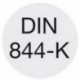 Fraise de semi-finition courte, type NF, en acier à coupe rapide à 5% de cobalt, sans revêtement, Ø d1 - k12 : 18,0 mm, Long. totale l1 92 mm