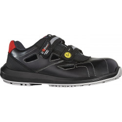 Sandale de sécurité BAT Taille 45 noir cuir S1P ESD SRC EN20345 U.POWER