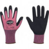 Gants LExt.Y FLEXTER taille 7 rose / noir EN 420 / EN 388 PSA II STRONGHAND (Par 12)