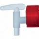 Robinet d'écoulement plastique blanc 34 mm NW 10 GRAF