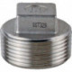 Bouchon à 4 pans EN 10226-1 NPS-3/8 po. 4 pans L 15 mm SPRINGER (Par 10)