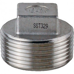 Bouchon à 4 pans EN 10226-1 NPS-3 po. 4 pans L 50 mm SPRINGER
