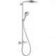 Showerpipe RAINDANCE SELECT S 300 Air DN 15 Douche de tête Raindance, d - 300 mm chromé HANSGROHE