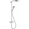 Showerpipe RAINDANCE SELECT S 300 Air DN 15 Douche de tête Raindance, d - 300 mm chromé HANSGROHE