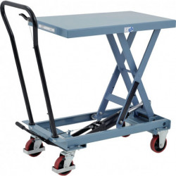 Chariot à plateau relevable capacité de charge 250 kg plage de course 330-910 mm PROMAT
