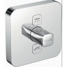 Mitigeur bain/douche à encastrer PUSH garniture avec FE soft edge chrome