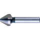 Fraise conique 60°, à chanfreiner et ébavurer, Ø nominal : 40,0 mm, Plus petit Ø 10,0 mm, Long. totale 91 mm, queue Ø 15 mm