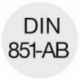 Fraise pour rainures en T, Ø x Larg. : d1-d11 x b - d11 : 12,5 x 6 mm, Long. totale l1 57 mm, pour rainures en T, DIN 650 6, Ø de col env. : 5,0 mm