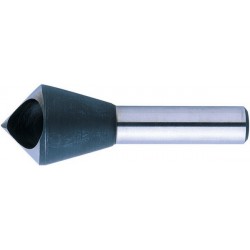 Fraise à ébavurer, 90°, Ø de la tête : 28,0 mm, Long. totale 84 mm, Ø queue 12 mm, Capacité de lamage : 15-20 mm
