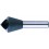 Fraise à ébavurer, 90°, Ø de la tête : 28,0 mm, Long. totale 84 mm, Ø queue 12 mm, Capacité de lamage : 15-20 mm