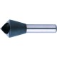 Fraise à ébavurer, 90°, Ø de la tête : 48,0 mm, Long. totale 127 mm, Ø queue 15 mm, Capacité de lamage : 30-35 mm