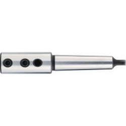 Porte-outils, fraises à lamer à pilote, à queue cône morse, Taille : 2, Queue CM 3, Long. totale 174 mm, Long. de la tête : 75 mm, Ø d'alésage : 22 mm