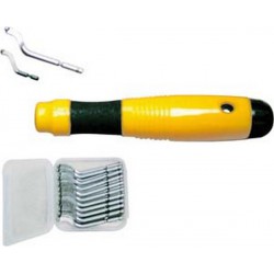 Jeu d'ébavureurs à manche Softgrip SG 2000/SG 2001, 23 pièces